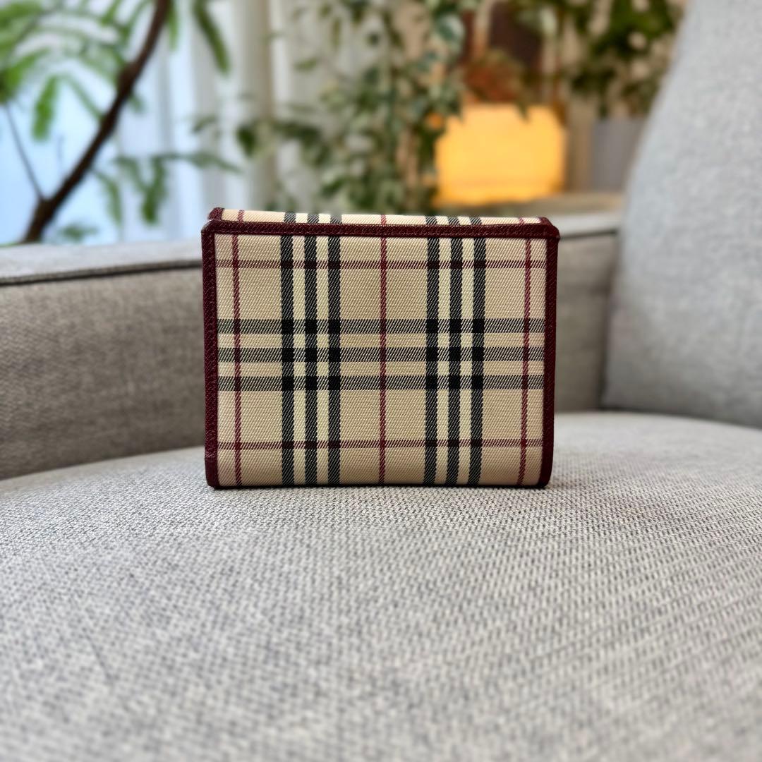 BURBERRY バーバリー ノバチェック コンパクトウォレット
