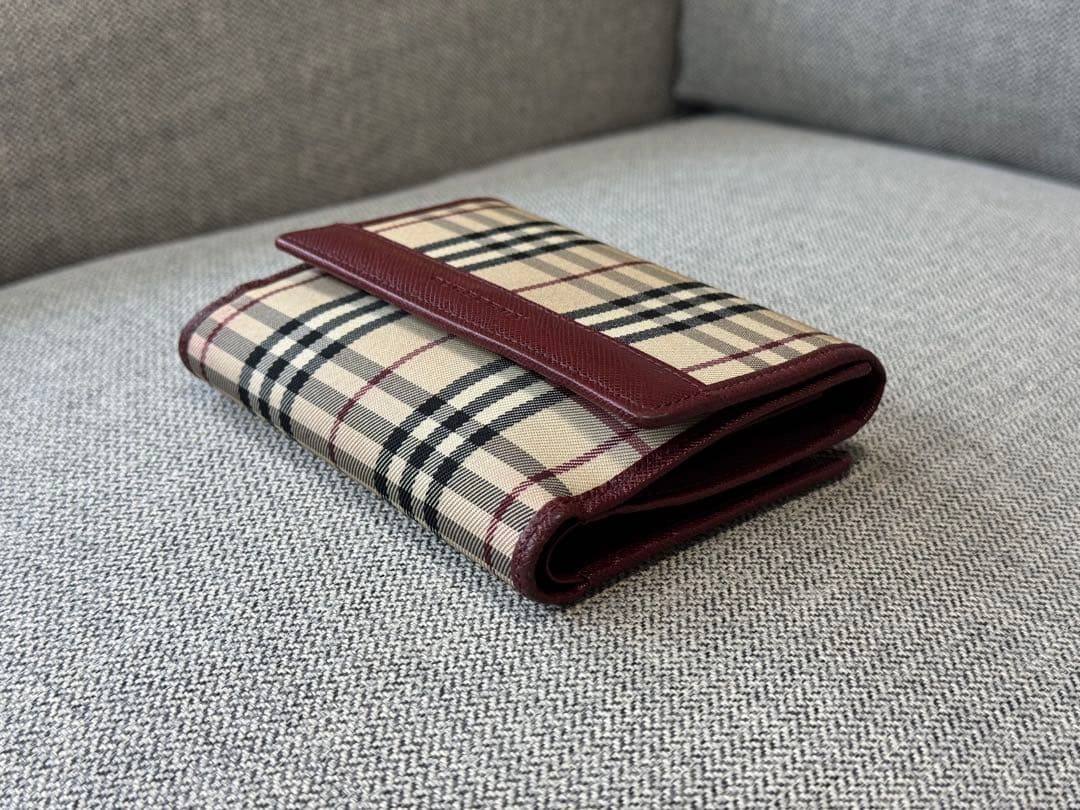 BURBERRY バーバリー ノバチェック コンパクトウォレット