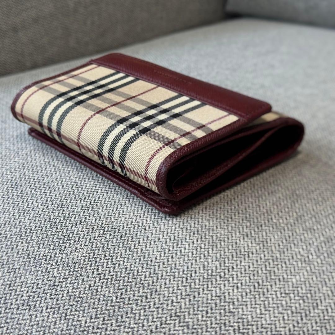 BURBERRY バーバリー ノバチェック コンパクトウォレット