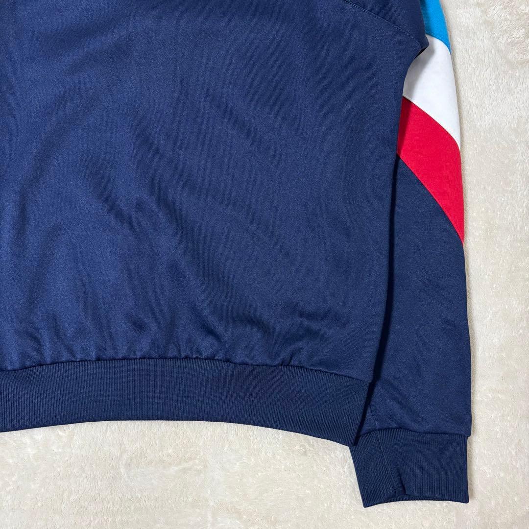 アディダス トラックジャケットパンツ　パネル切替　上下セットアップ　マルチカラー