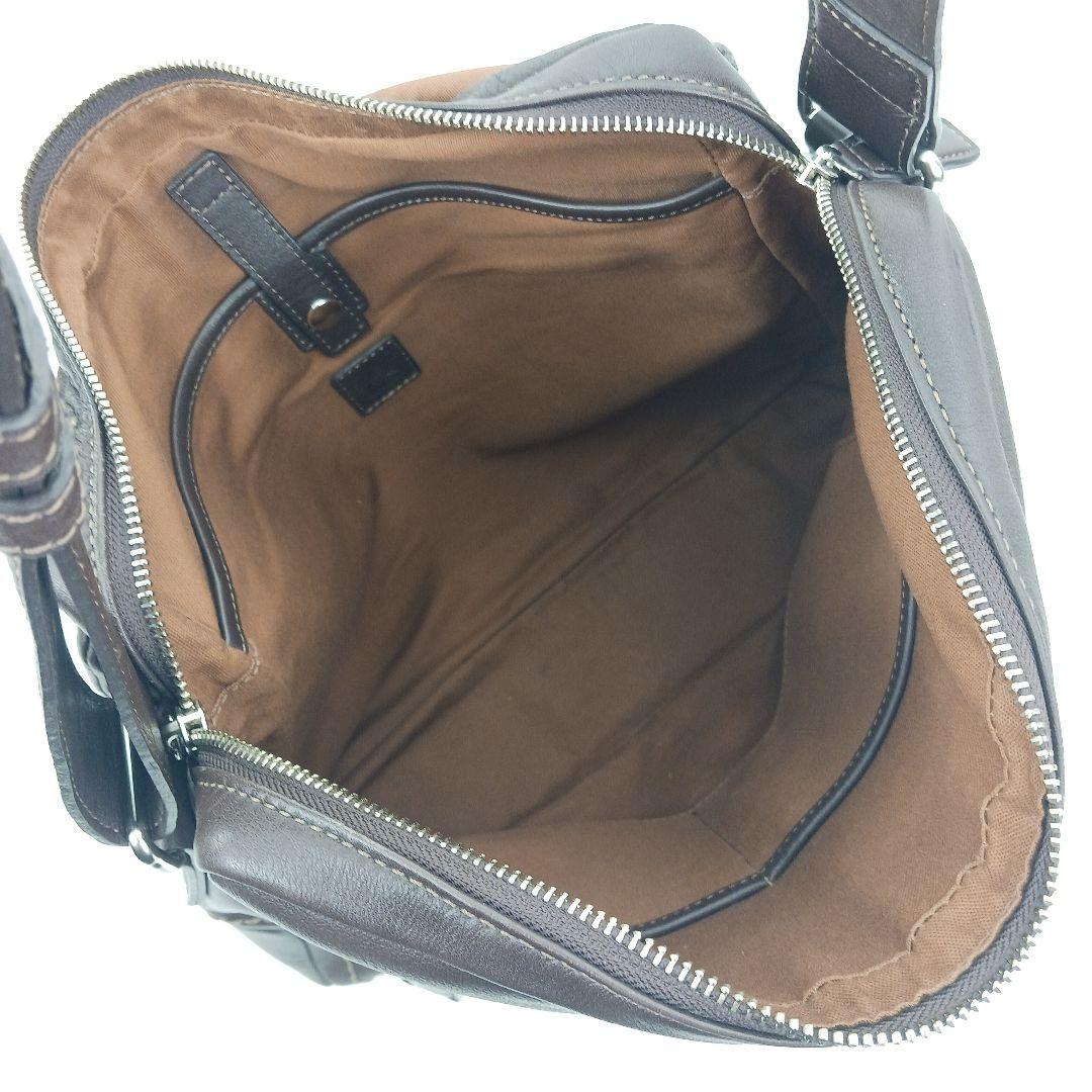 ✨良品✨土屋鞄　プロータ　防水　フラップメッセンジャーバック　ブラウン