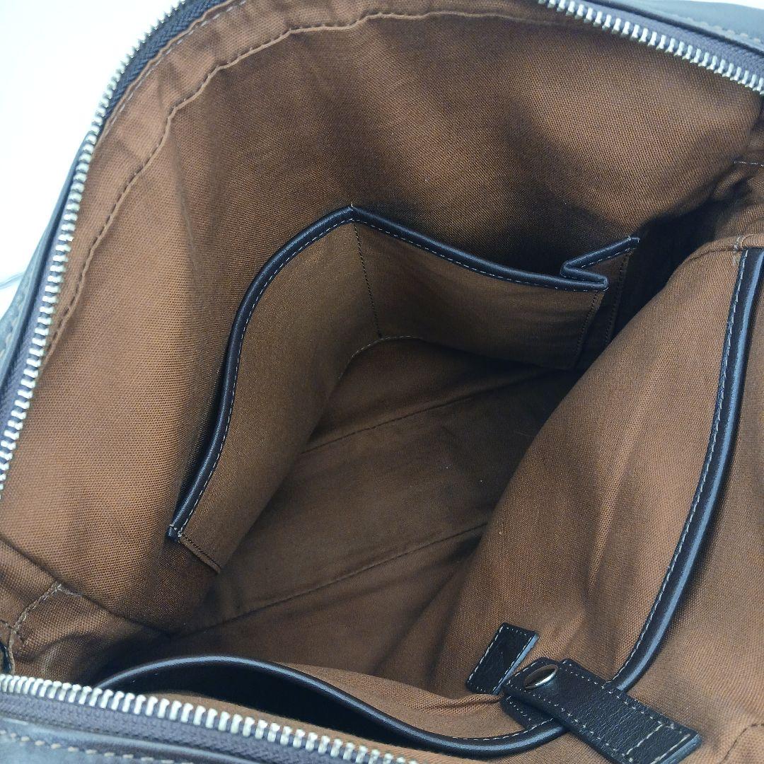 ✨良品✨土屋鞄　プロータ　防水　フラップメッセンジャーバック　ブラウン