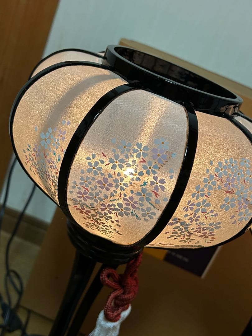 雪洞 ぼんぼり 桃の節句 ひな祭り 木製 古代吉野 2台セット