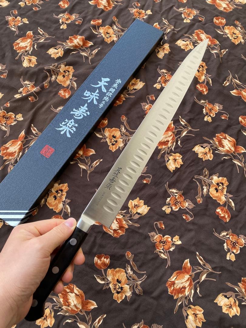 天味寿楽 スライサー 330mm 柳刃330mm 筋引 330mm 銀紙3号