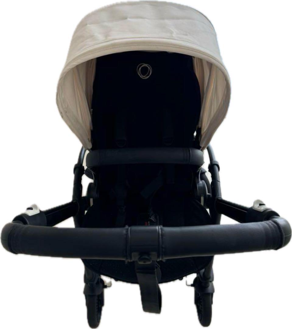 meeeee　Bugaboo Bee6 ブラックフレーム×アイボリー