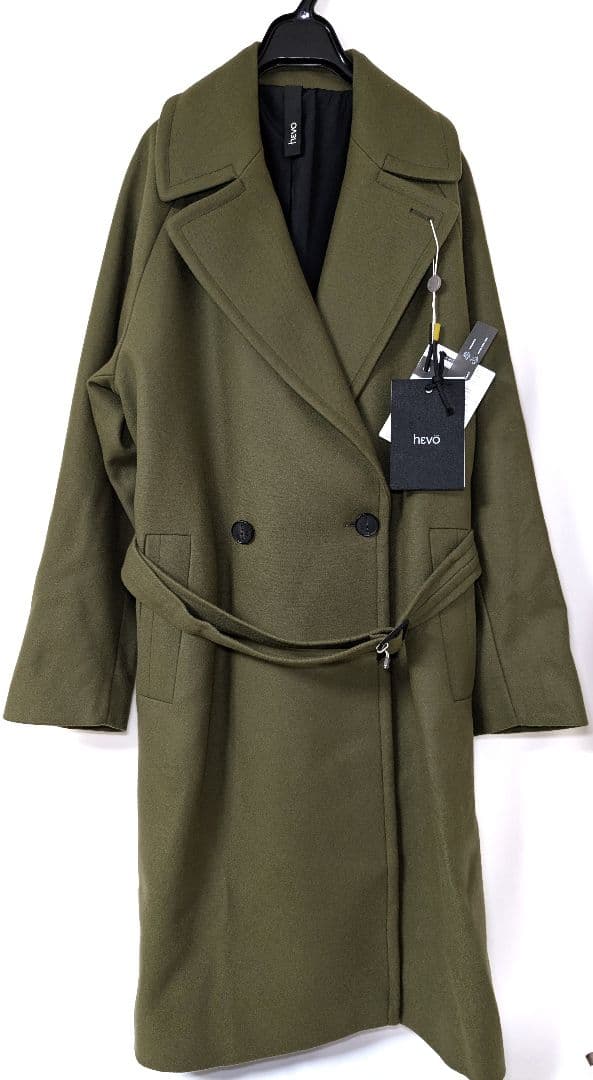 木村拓哉着 HEVO BRINDISI コート カーキ イーヴォ 48 新品