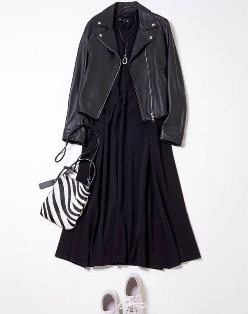 わか23区（32）シープレザー ライダースジャケット