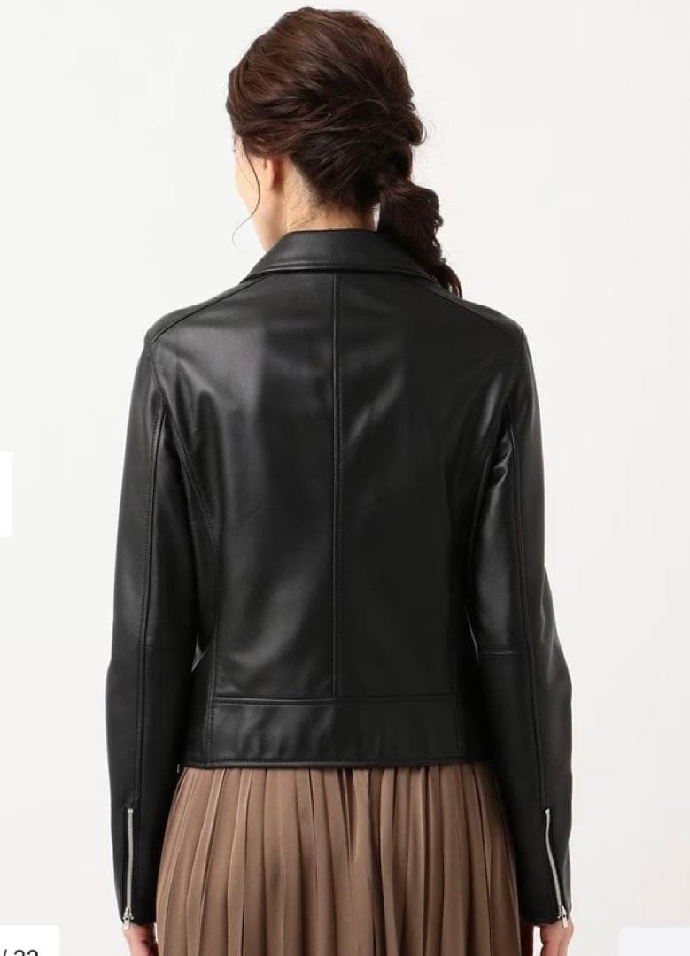 わか23区（32）シープレザー ライダースジャケット