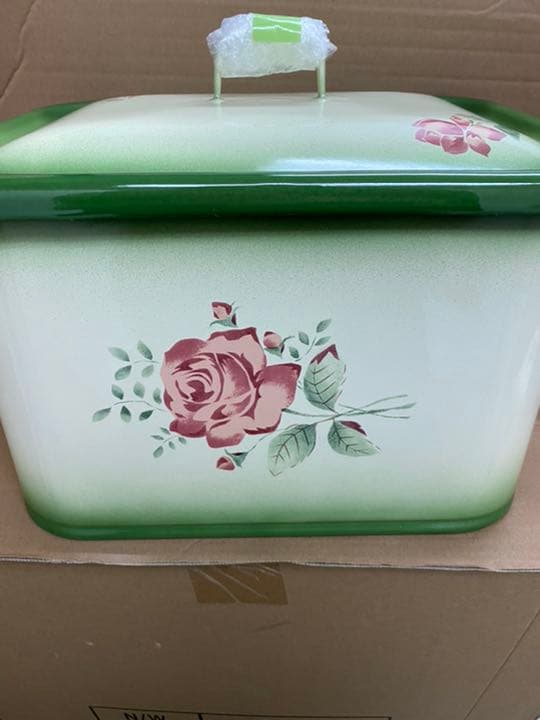 イマン　イヴ　ミディボックス缶　イブ　ホーロー　box缶