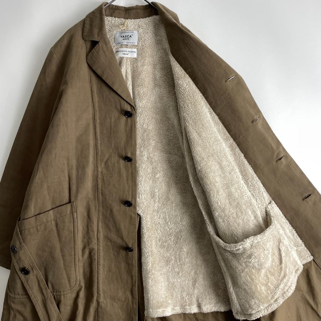YAECA (pa) オイルドワークコート 裏ボア アトリエ ダスター ショップ