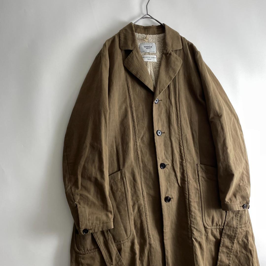 YAECA (pa) オイルドワークコート 裏ボア アトリエ ダスター ショップ