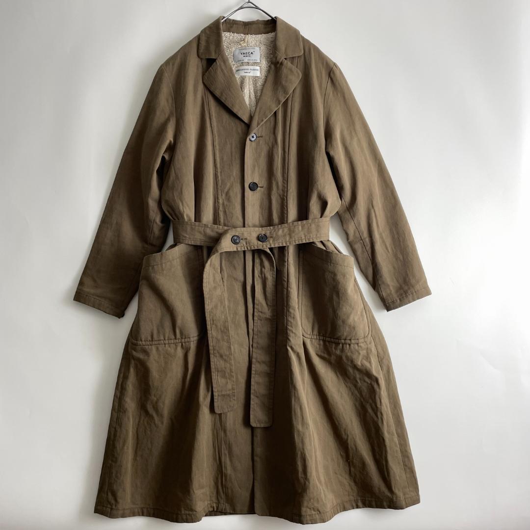 YAECA (pa) オイルドワークコート 裏ボア アトリエ ダスター ショップ
