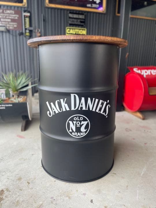 ドラム缶リメイク　バーテーブル