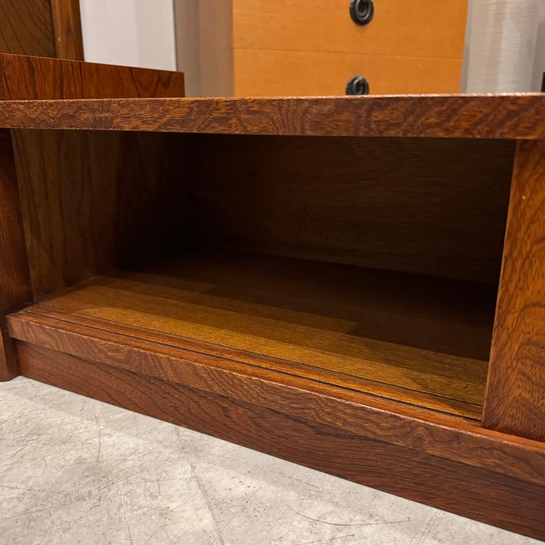 天然木 国産 ケヤキ材 置き床 飾り台 ヴィンテージ