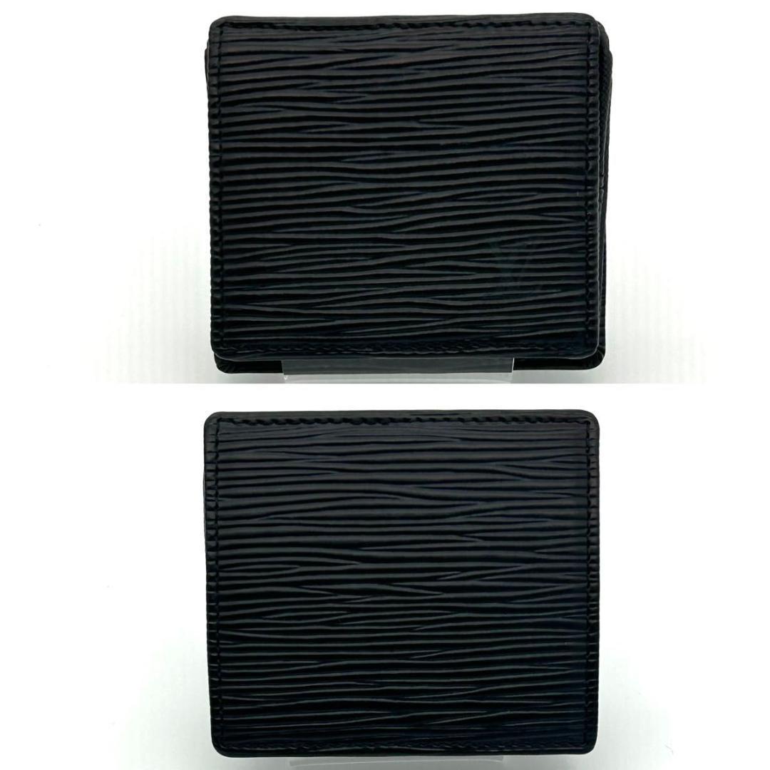 【極美品】ルイヴィトン 小銭入れ ポルトモネボワット エピ 黒 ケース