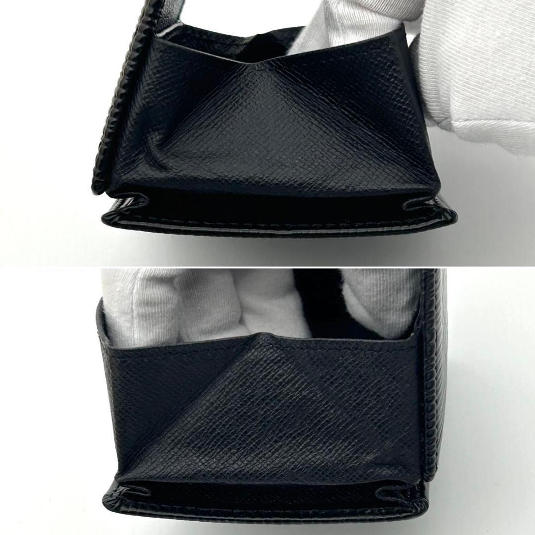 【極美品】ルイヴィトン 小銭入れ ポルトモネボワット エピ 黒 ケース