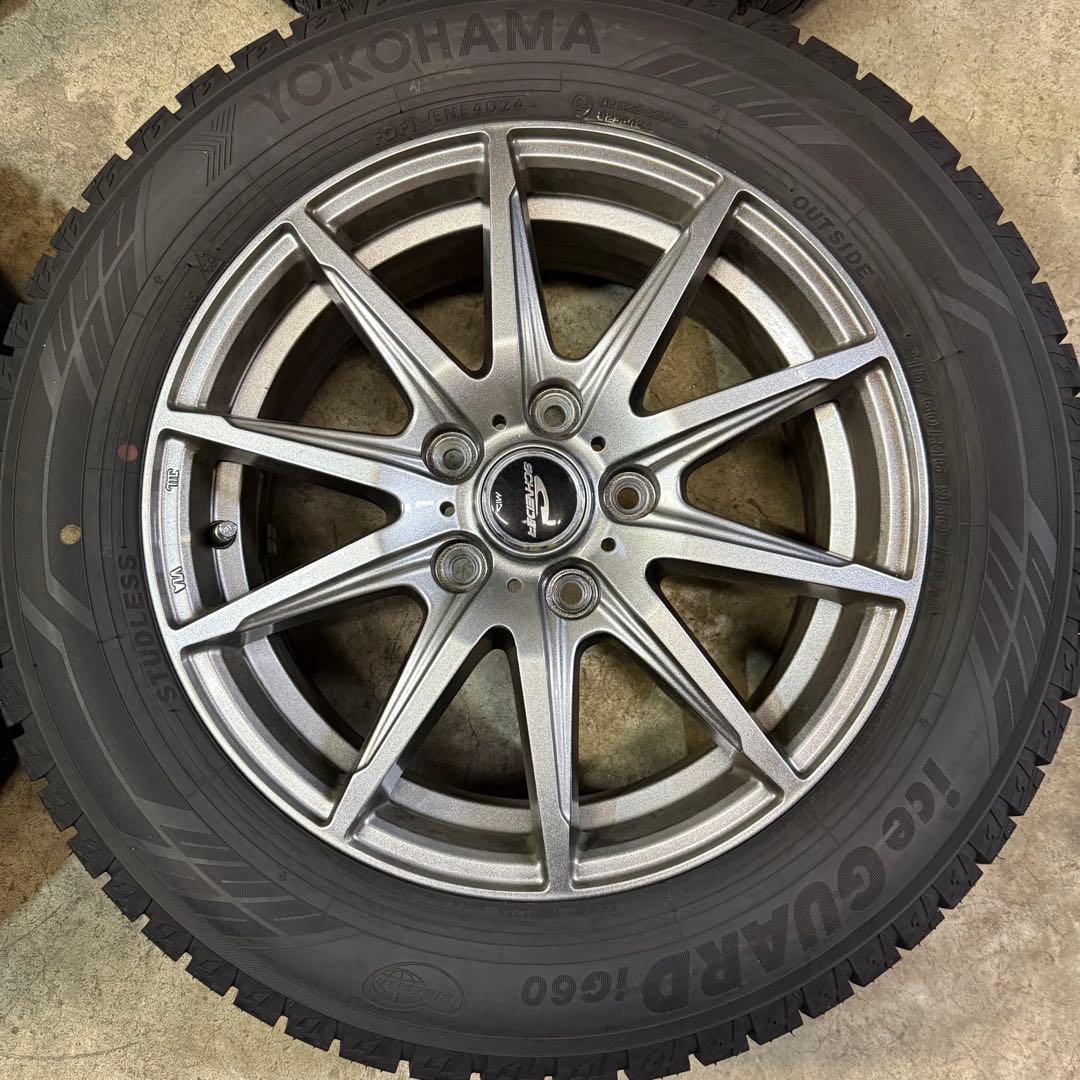 送料込み！ WR-V 215/60R16スタッドレス ヨコハマ　アイスガード