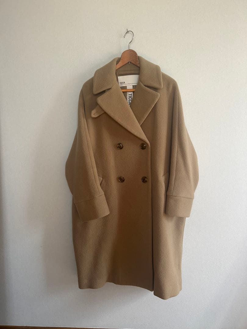 ticca テントコート　ベージュ