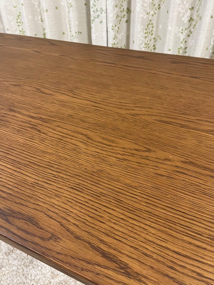 ニコアンド ブラウンダイニングテーブル 木製