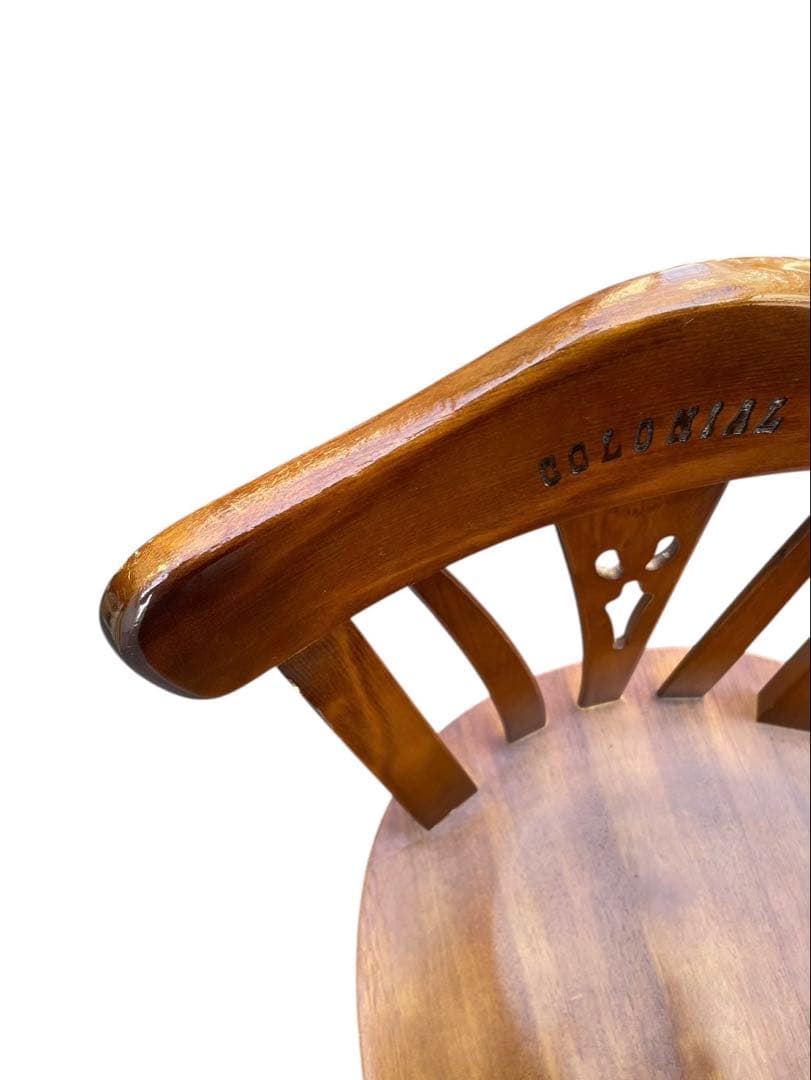 karimoku カリモク コロニアル 回転式 ダイニングチェア