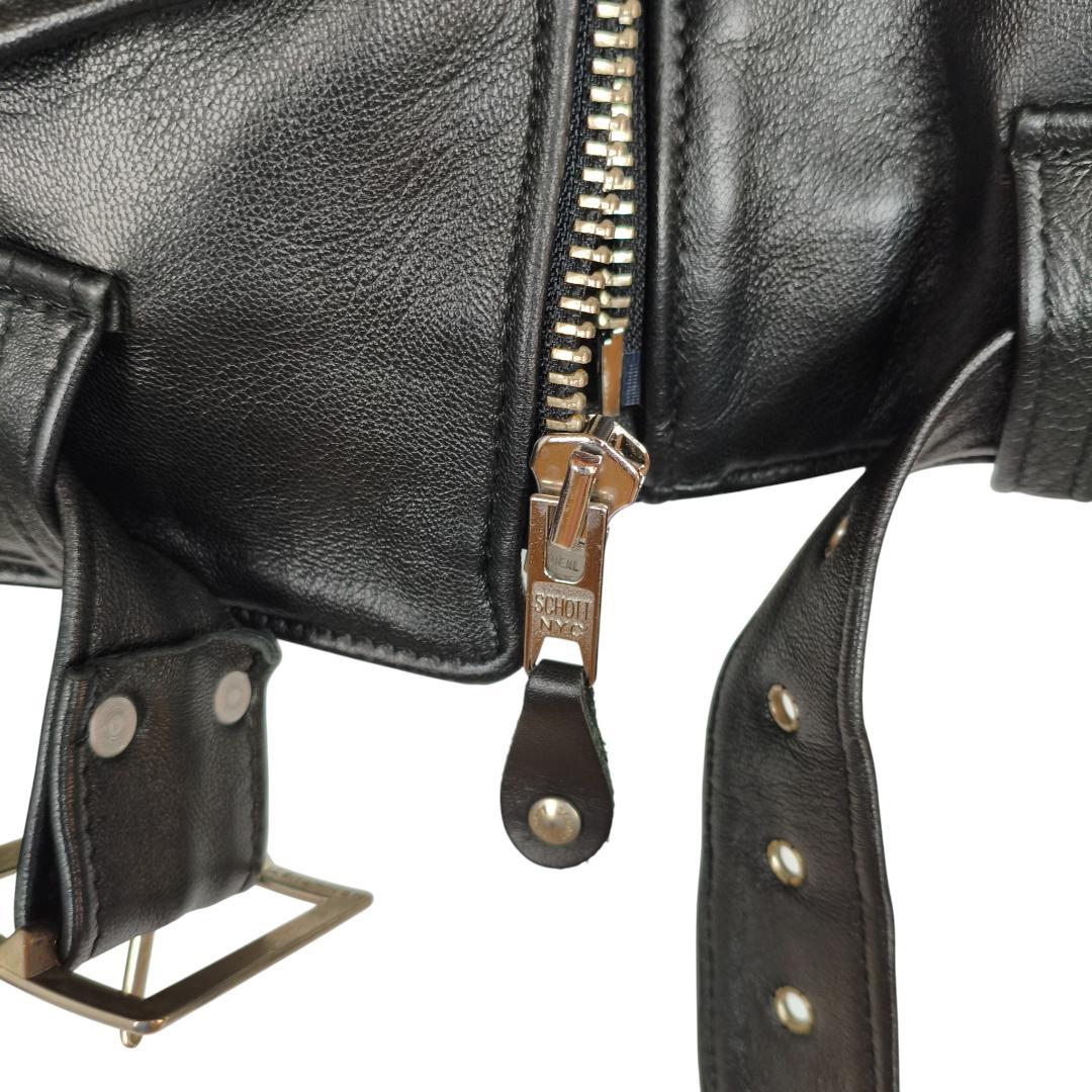 定価16.5万円 ショット 218Ｗ ラム ワンスター ライダース ジャケット