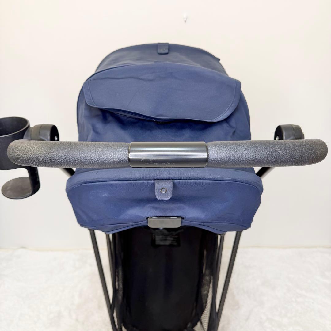 美品 cybex メリオカーボン 2022年モデル オーシャンブルー ベビーカー