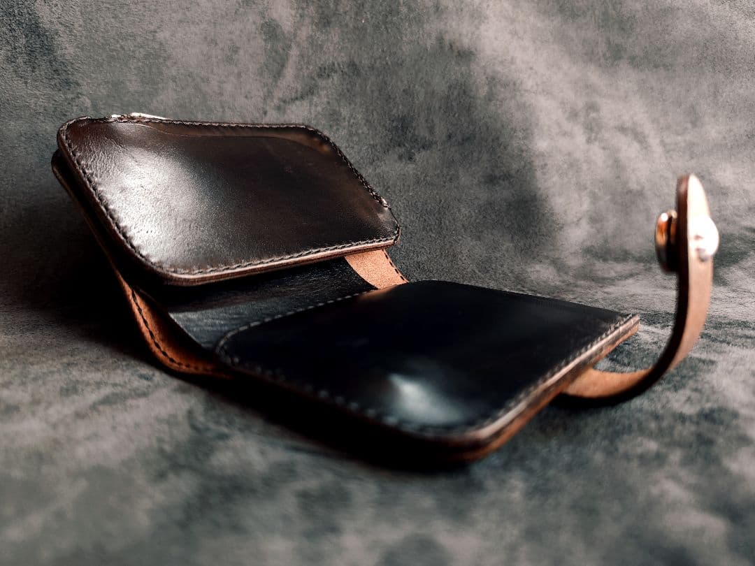 【fukutake】HORWEENクロムエクセル ショートウォレット