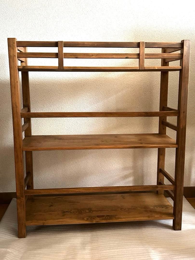 furniture. PINE オープンシェルフ 棚 ラック 木製