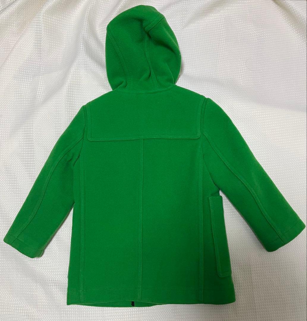 【美品】Burberry children ダッフルコート　キッズ　緑　110