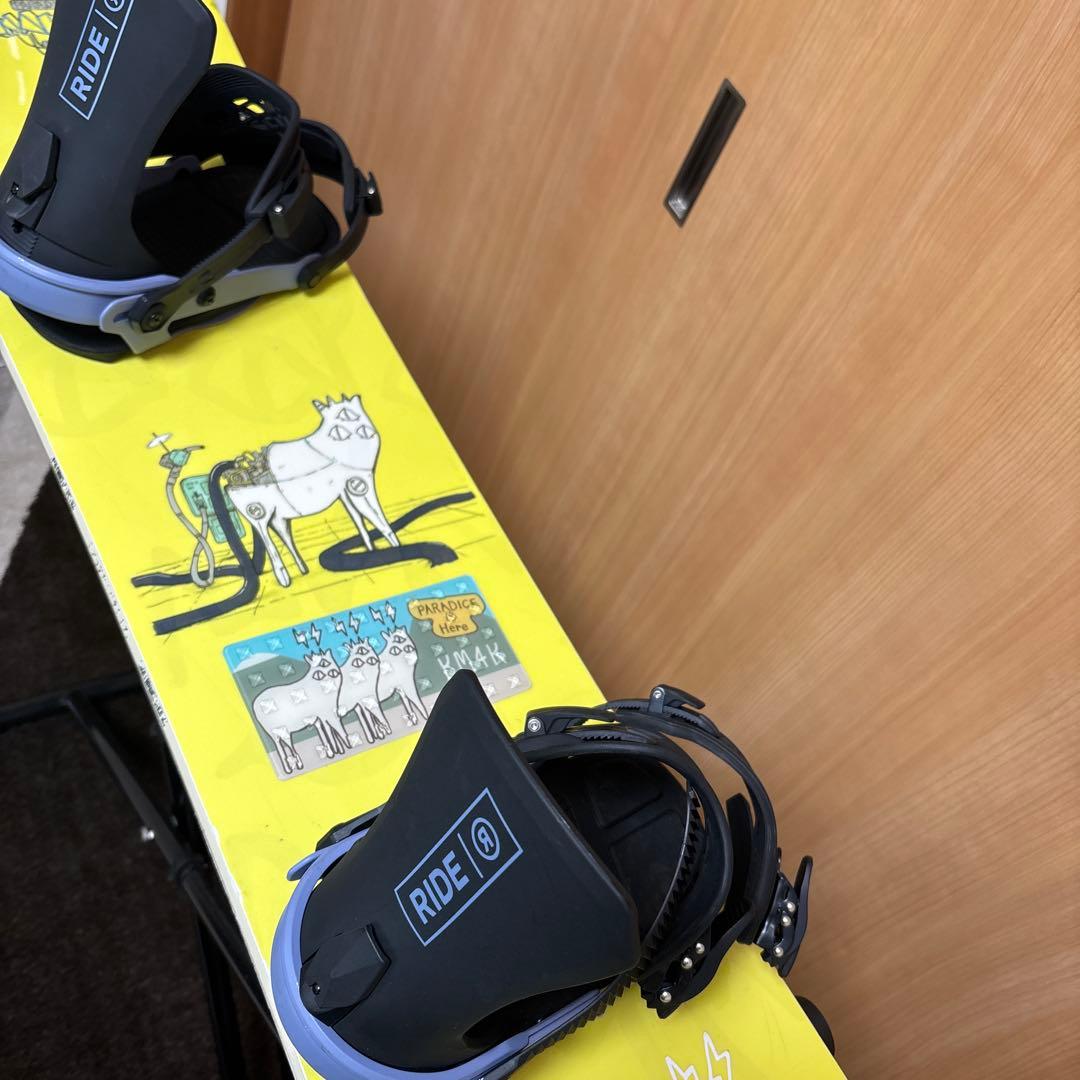 ぜろ　RIDE KM4K スノーボード セット