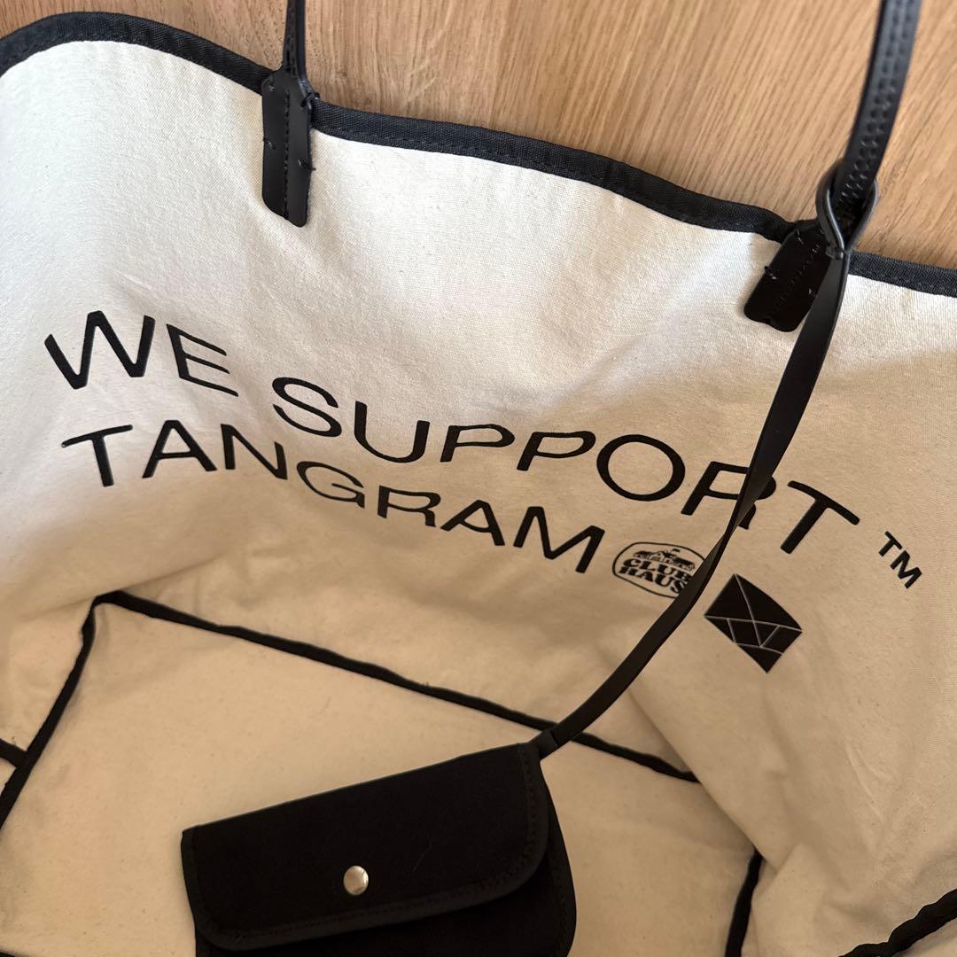 本日限定値下げCLUB HAUS WE SUPPORT TANGRAM トート