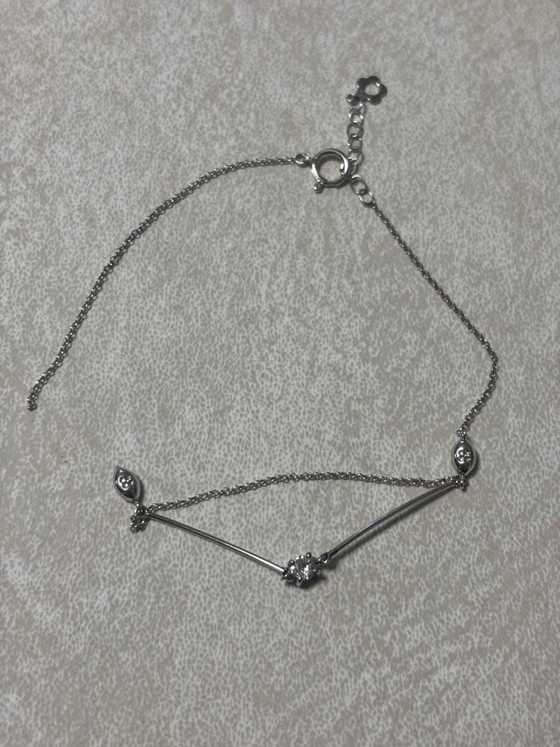 【ジャンク品】ジェムケリー⭐︎天然ダイヤブレスレット