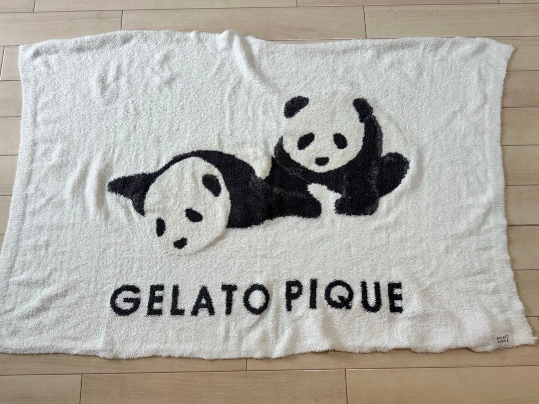 レア★上野動物園 シャオシャオ・レイレイ パンダジャガードブランケット