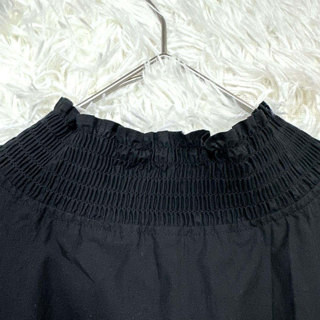 新品タグ付 24SS ウィムガゼット シャーリングブラウス フレンチスリーブ