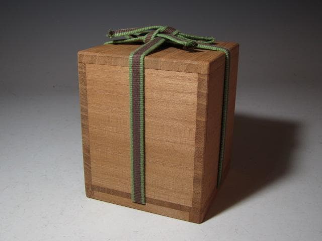 飛来一閑 菊大棗 裏千家 十五代 鵬雲斎花押！o551