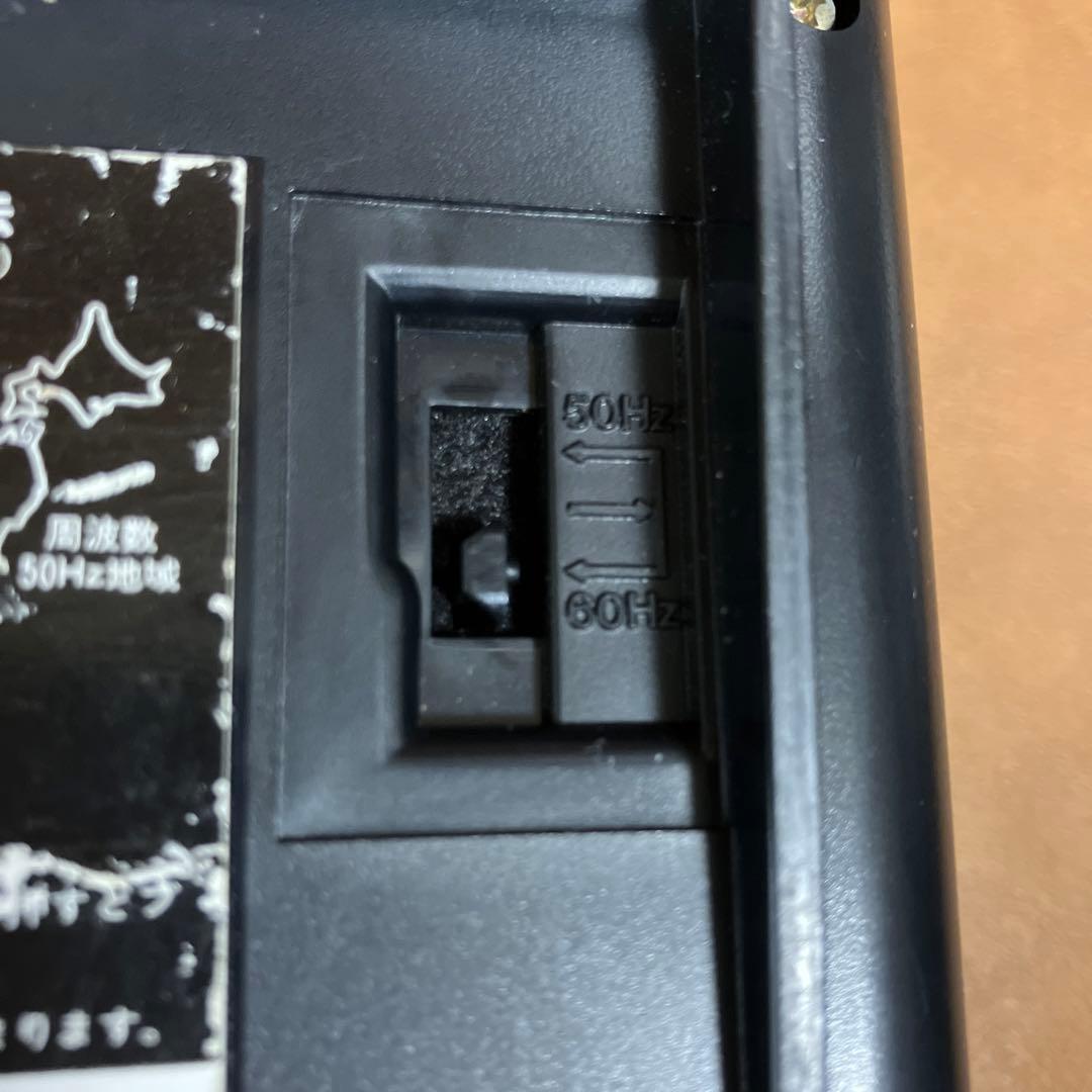 ナショナル　交流目覚時計　昭和レトロ