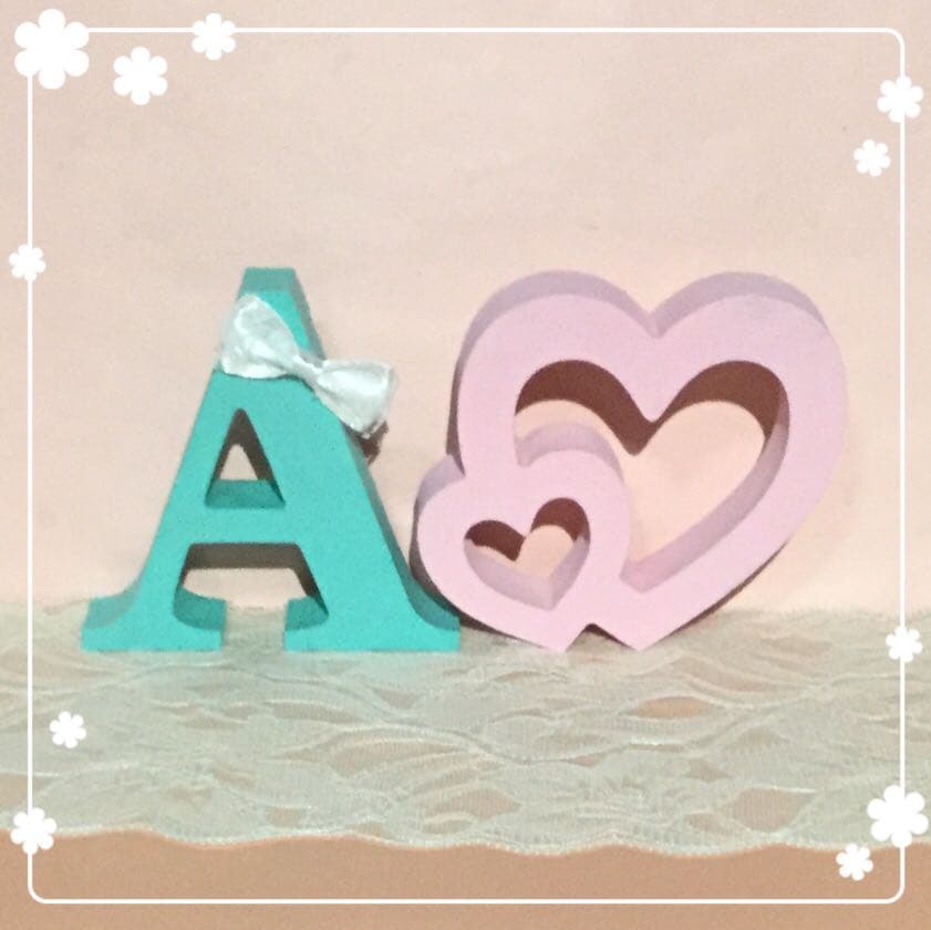 あめ様確認用♡イニシャルオブジェ