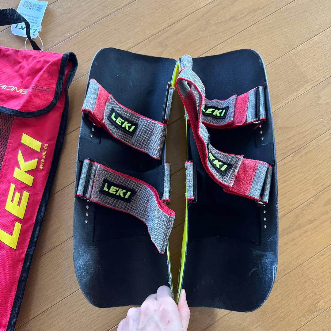 LEKI シンガード カーボン　※ケース付き