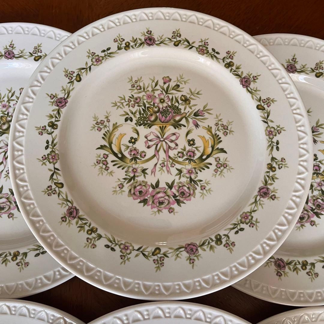 【レア美品】ビレロイ＆ボッホ★トリアノン★デザート皿　6枚