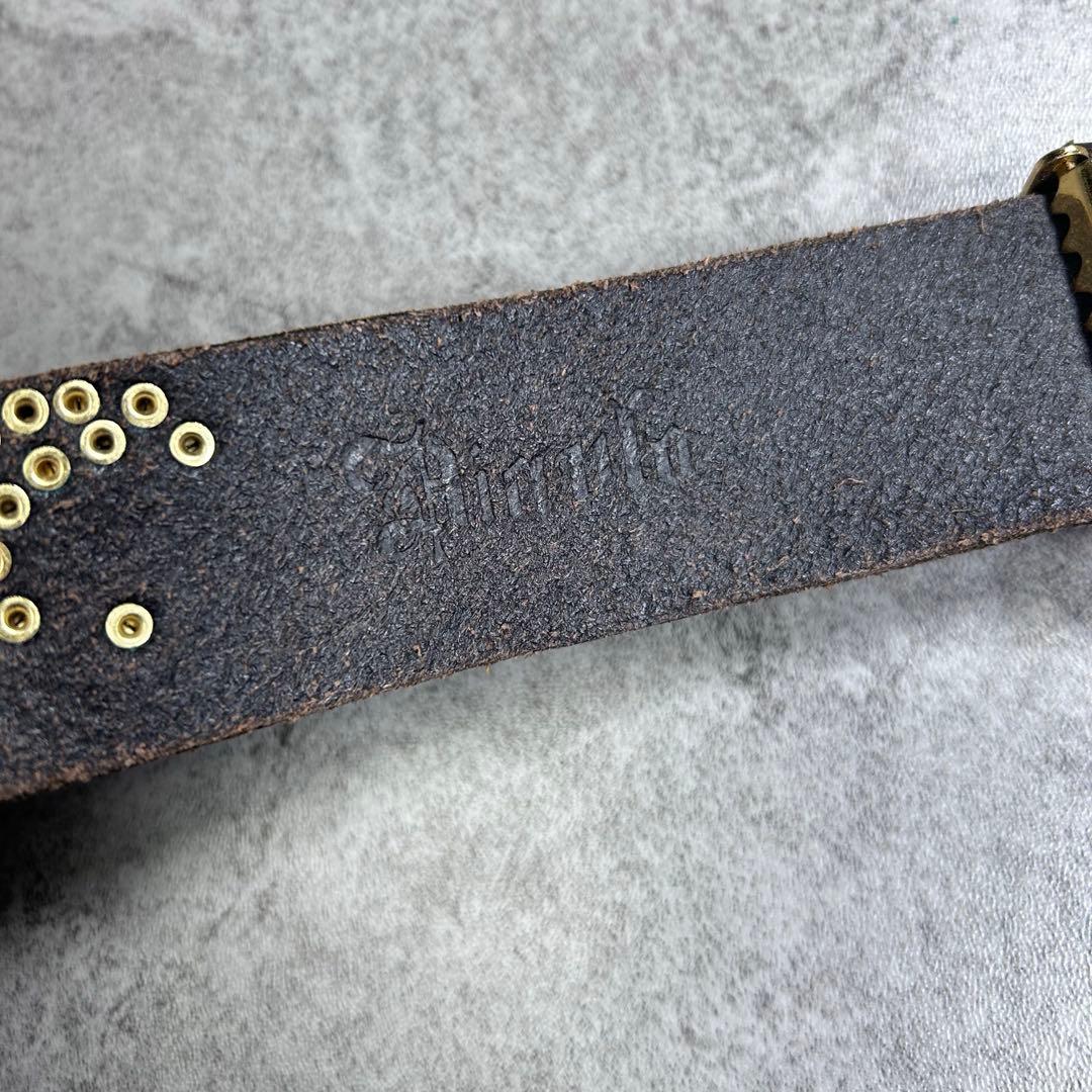【archive】skull studs belt/Y2K/spider/十字架