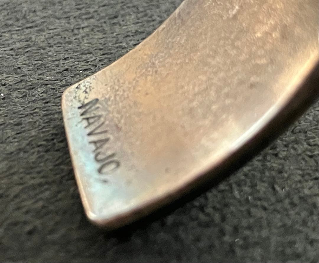 NAVAJO スターリングシルバー バングル