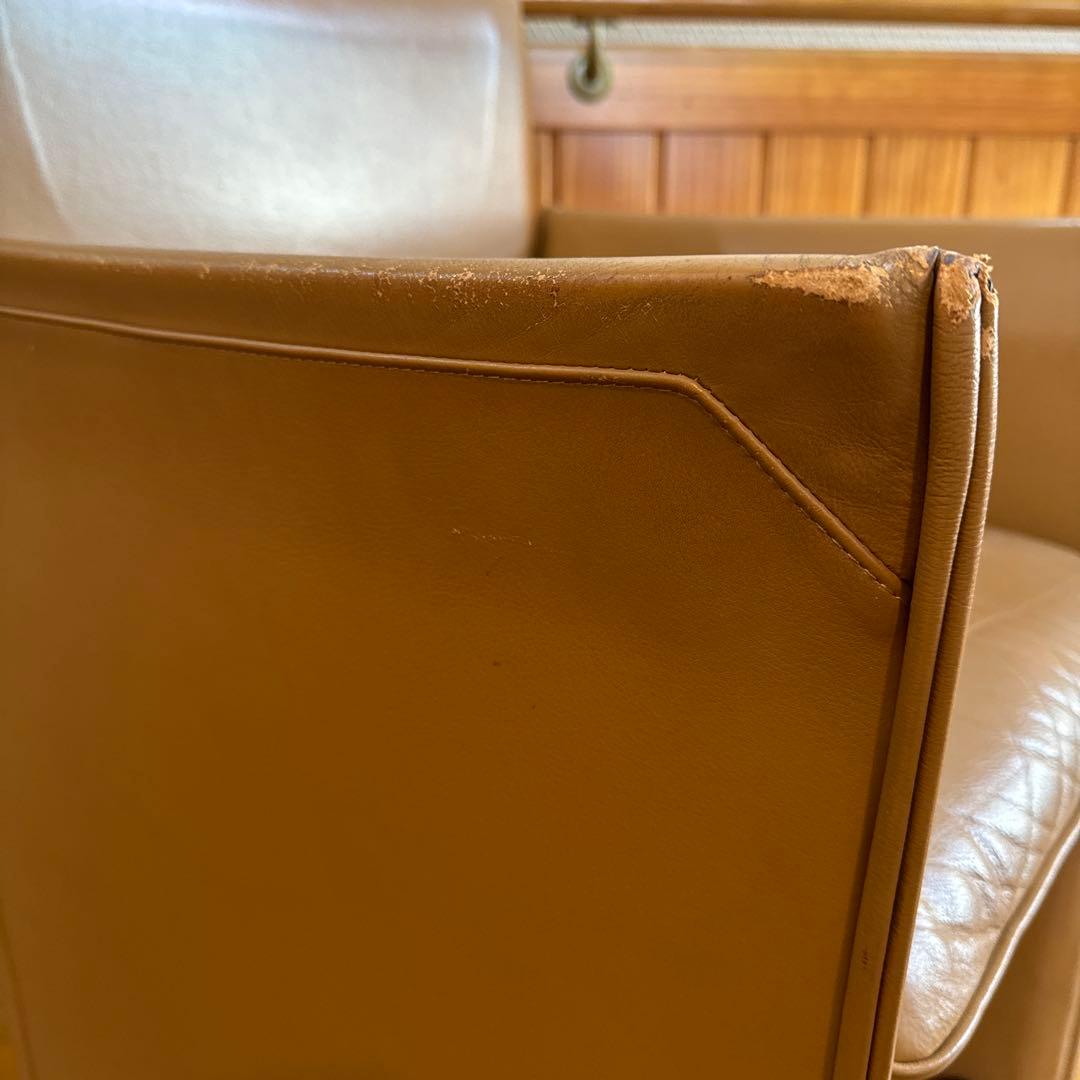 cassina カッシーナ　401 BREAK 定価45万 本革 1人掛けソファ