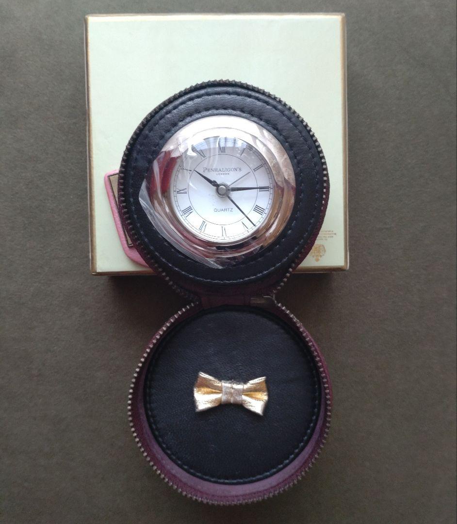 Penhaligon's ペンハリガン トラベルクロック　兼　アクセサリーケース
