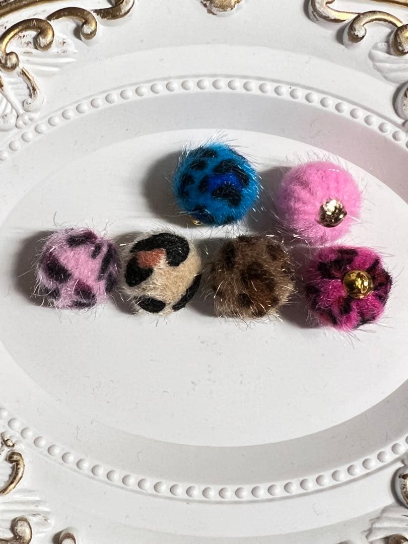 お譲り パーツ チャーム ふわふわレオパチャーム セット売り♡