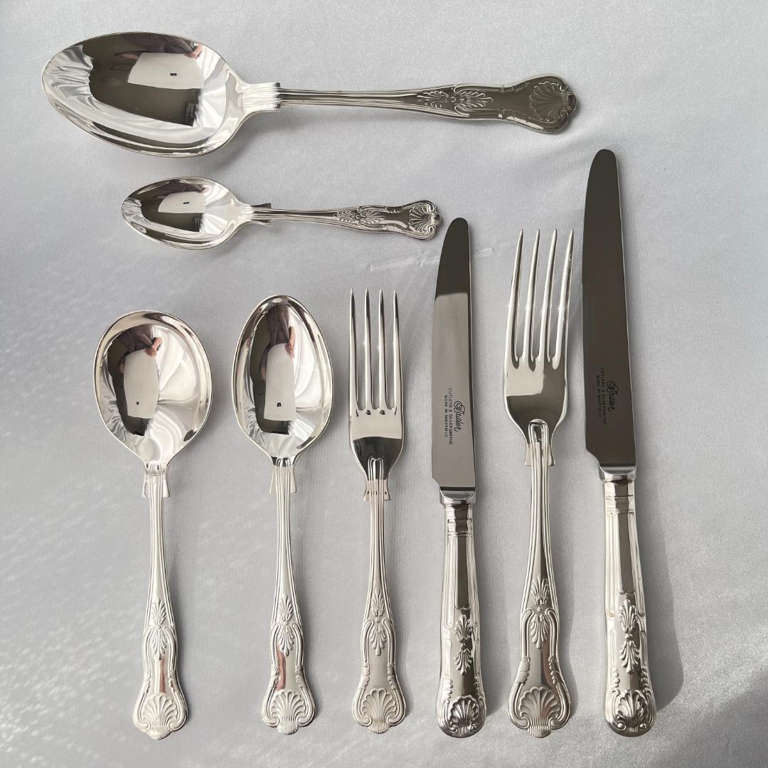 【e Butler】キングスパターン ディナーセット 6名用44本組