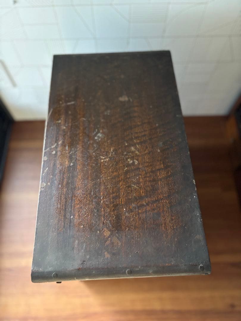 な*な様 古道具　アンティーク　卓上　ガラスキャビネット