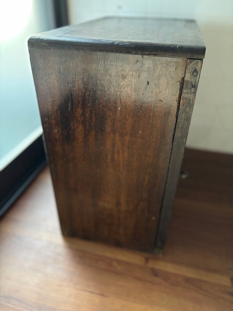 な*な様 古道具　アンティーク　卓上　ガラスキャビネット