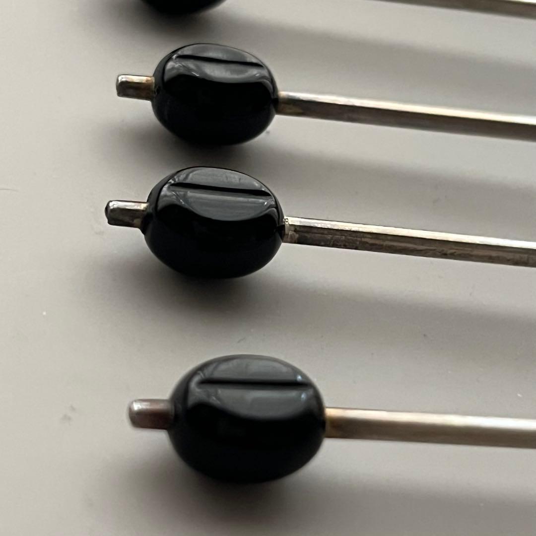 マッピン&ウェッブ コーヒービーンズ スプーン 純銀 スターリング