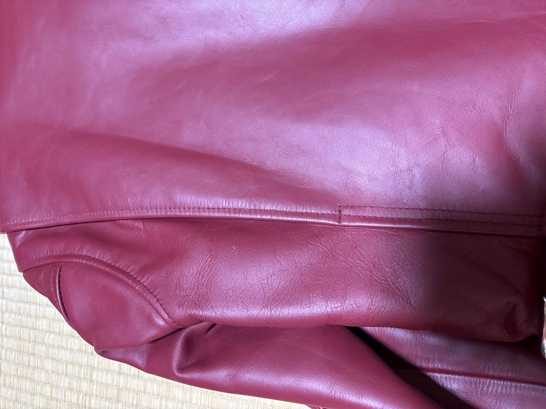 【牛革】KADOYA レザージャケット L ライダースジャケット 本革