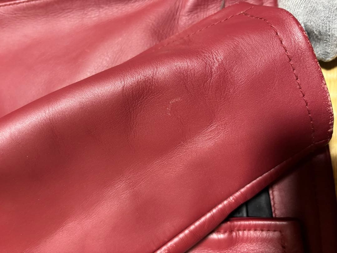 【牛革】KADOYA レザージャケット L ライダースジャケット 本革